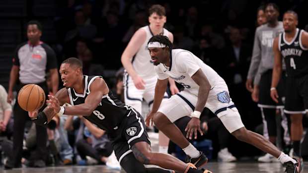 Brooklyn Nets guard Lonnie Walker IV 